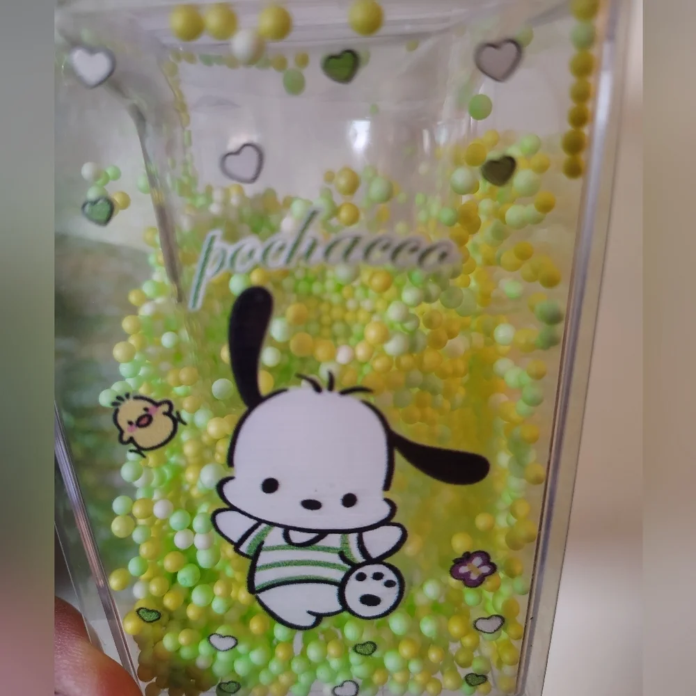 Pochacco Stationery Bundle NEW | Cute Kawaii Pen Set + Foam Bead Pen Holder